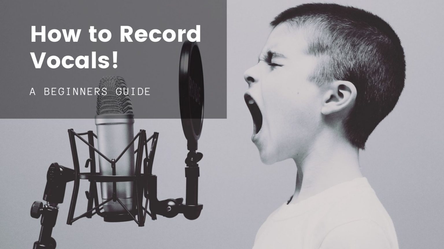 How To Record Great Vocals Beginners Guide Thr