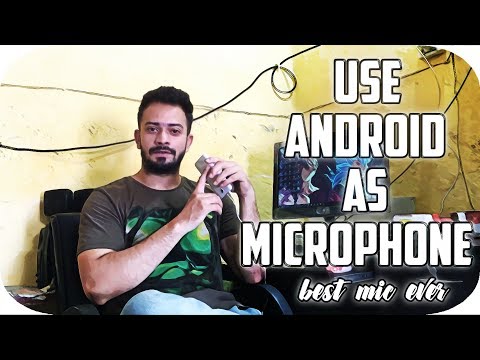 How to use Android as microphone - Best microphone for YouTube