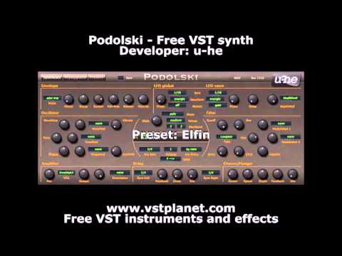 Podolski - Free VST synth - vstplanet.com