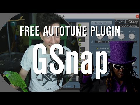 GSnap Tutorial! How to Sound like T-Pain for FREE!