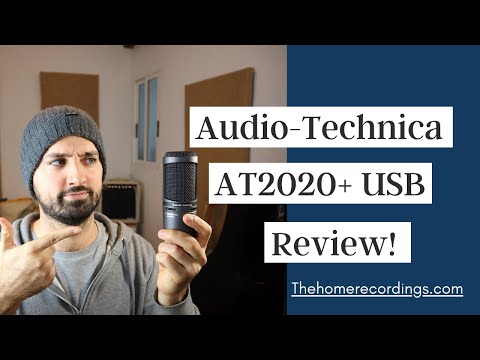 Audio-Technica AT2020+ USB Microphone Review!