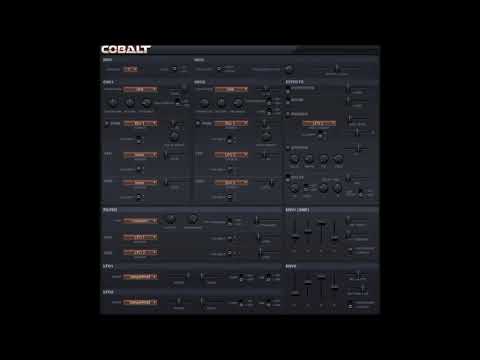 Cobalt by Sanford Sound Design / leslie sanford 64 bit free vst plugins