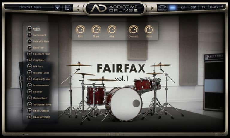 mixing superior drummer with free vsts