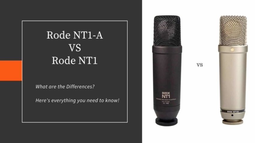 Rode NT1-A vs Rode NT1; What are the Differences? - The Home