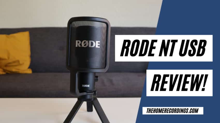 Catena Ryd op Den anden dag Rode NT USB User Review; Tested in many ways! - THR