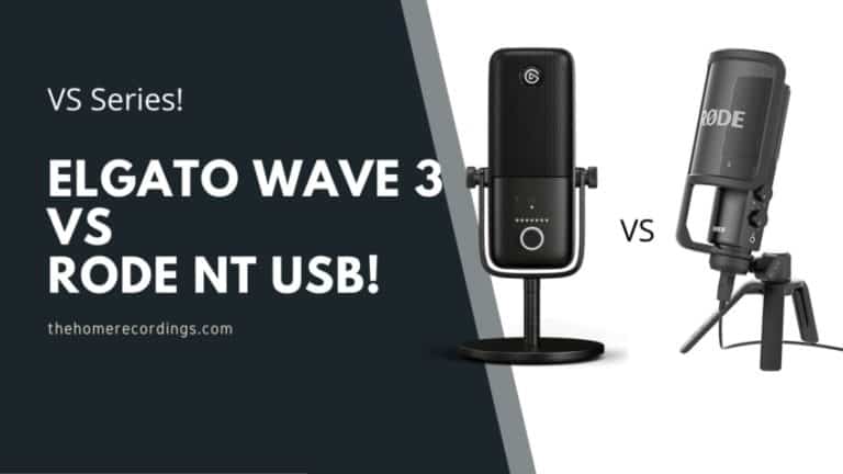 Rode NT USB vs ElGato Wave 3 - The Home Recordings