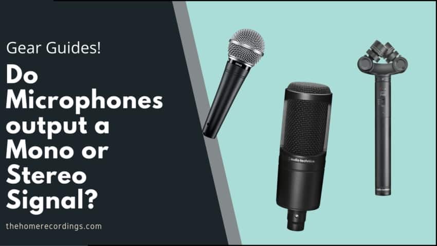 Do Microphones output a Stereo Signal? - The Home Recordings