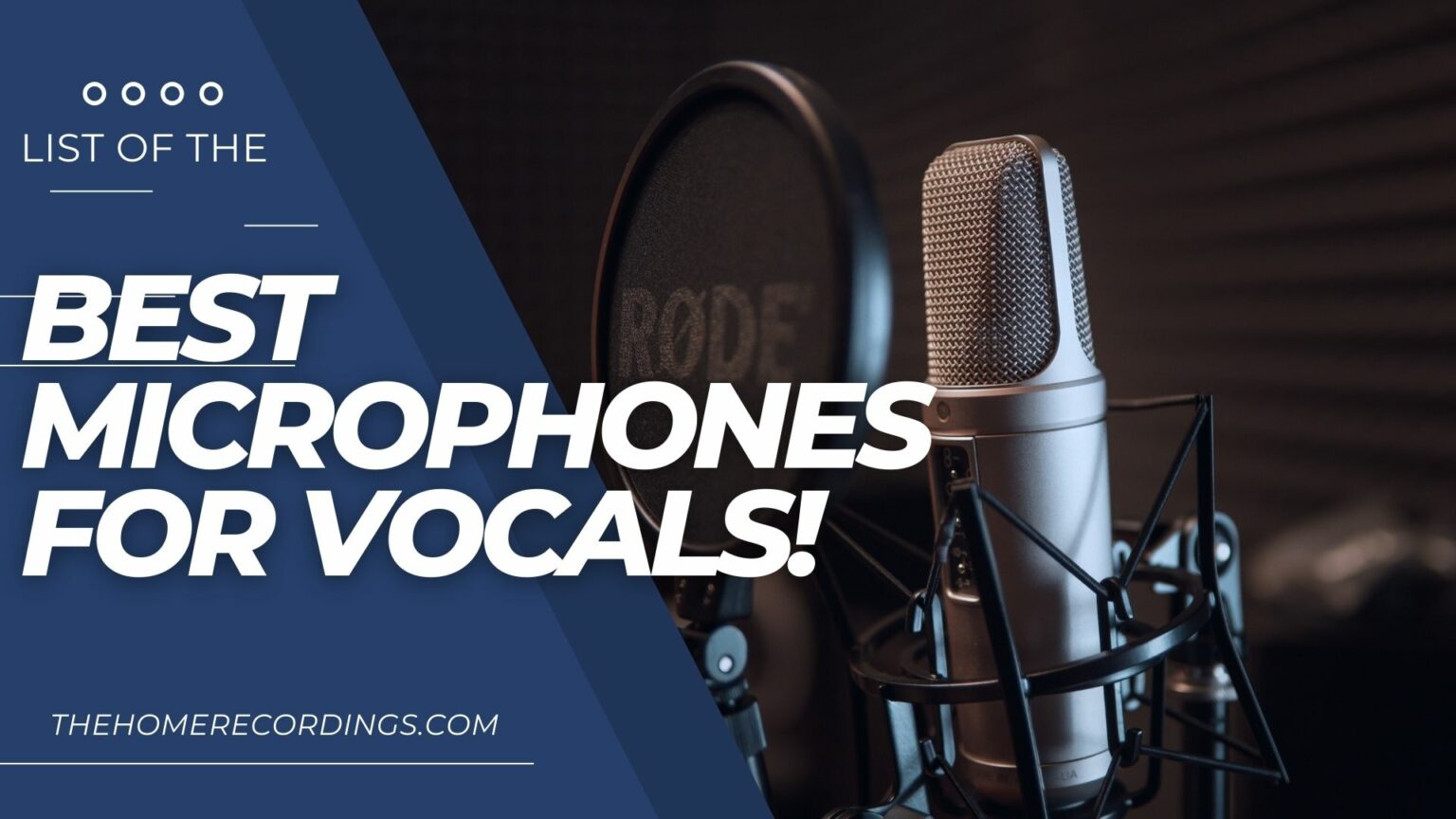 The Best Microphones For Vocals Updated Thr